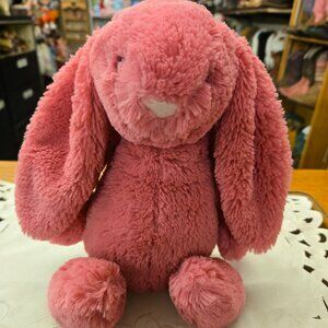 H.T.F. Jellycat Bunny Cerise 12" medium size lovely shape